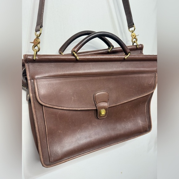 Vintage Coach  Briefcase Style 5213 Large Messenger Bag - Picture 3 of 15